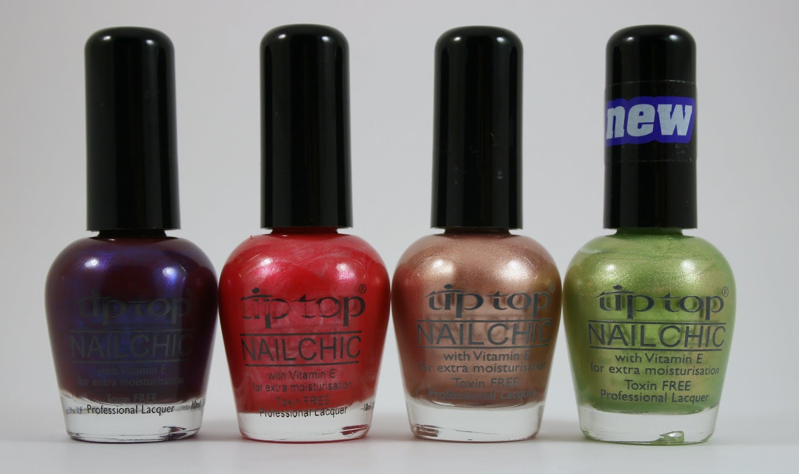 Oh Three Oh Four Tip Top Nails Funfair Madness, Get Reddy, Hot Fudge